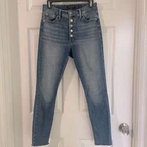 Lucky Brand Jeans skinny stretch button fly